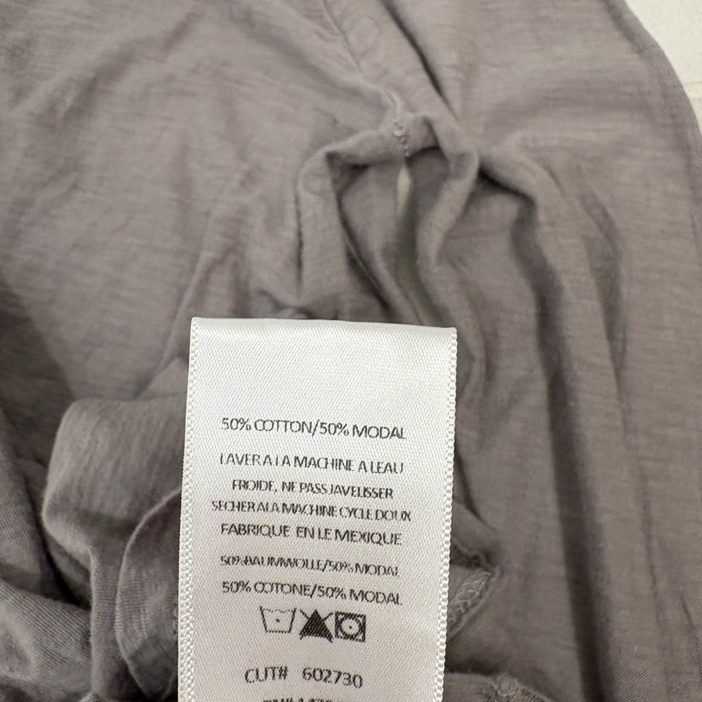 Comune Heathered Grey Tissue Paper T-shirt Size Small - Picture 3 of 6